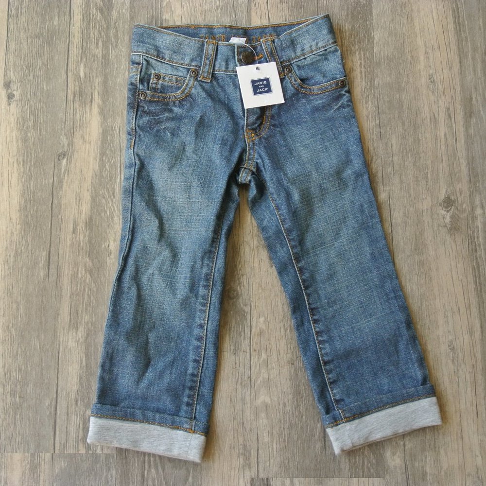 NWT Janie and Jack "Varsity Club" Jeans